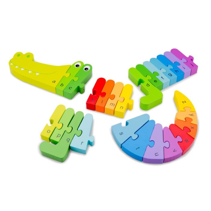 Alfabeli timsah puzzle - Görsel 3